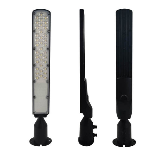 Faro Lampione Stradale Ultra Slim A Led 100 W Inclinabile 90° Luce 6500k Ip65 Ra-100w