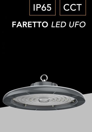 Faretto Ufo Lampada Industriale Led 100w Ip65 Cct Switch Cambia Colore Luce Ufo319-100w-3c