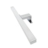 Lampada Led Per Specchio Bagno 6w Luce 4000k Ip44 Argento Doppia Istallazione 400pc-1-an
