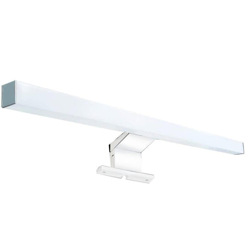 Lampada Led Per Specchio Bagno 6w Luce 4000k Ip44 Argento Doppia Istallazione 400pc-1-an