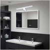 APPLIQUE LAMPADA LED PER SPECCHIO BAGNO CON DOPPIA ISTALLAZIONE 7W LUCE 4000K IP44 500P