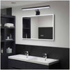 APPLIQUE LAMPADA LED PER SPECCHIO BAGNO CON DOPPIA ISTALLAZIONE 7W LUCE 4000K IP44 500P