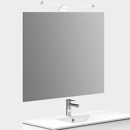 LAMPADA LED DA SPECCHIO BAGNO TONDO DOPPIA ISTALLAZIONE 9W LUCE 4000K IP44 ARGENTO 600PC-AN