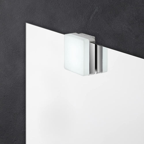 Lampada A Led Per Specchio Da Bagno 4,5 W Applique Argento Luce Naturale 4000k 75p-an