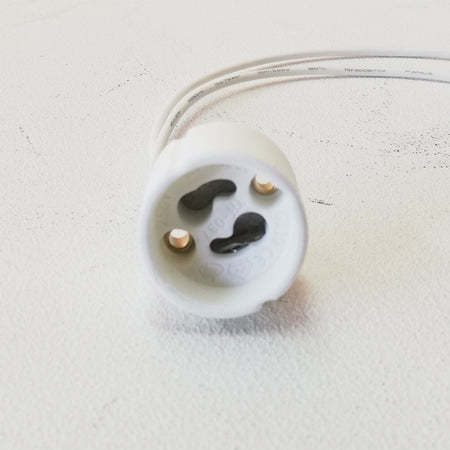 Portalampada in ceramica attacco GU10