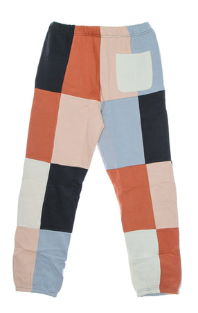 OBEY Pantalone Tuta Felpato Donna Lockdown Sweatpant French Navy Multi da donna