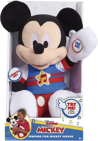 Topolino Morbido Peluche Musicale 28 cm