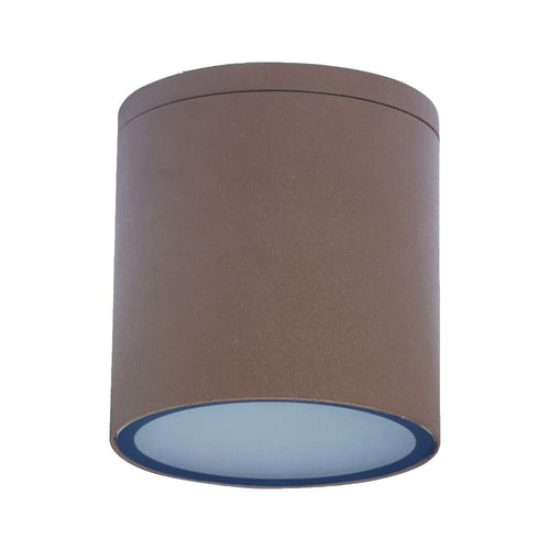 Applique Da Soffitto A Cilindro Per Esterno Plafoniera Con Attacco Gu10 Ip54 H94-c