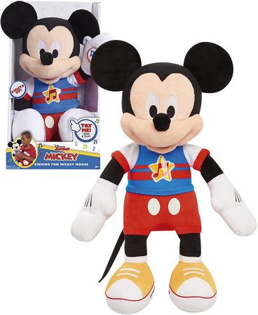 Topolino Morbido Peluche Musicale 28 cm