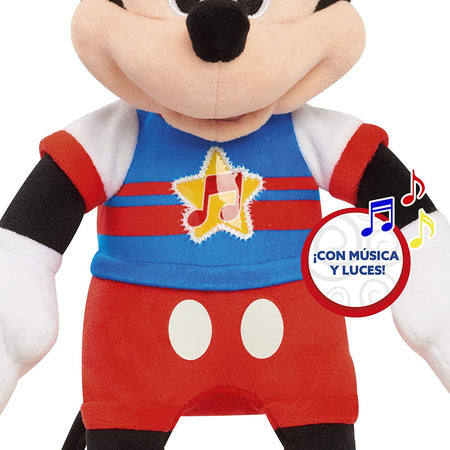 Topolino Morbido Peluche Musicale 28 cm