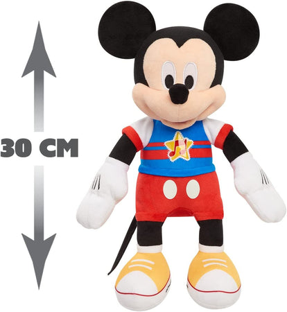 Topolino Morbido Peluche Musicale 28 cm