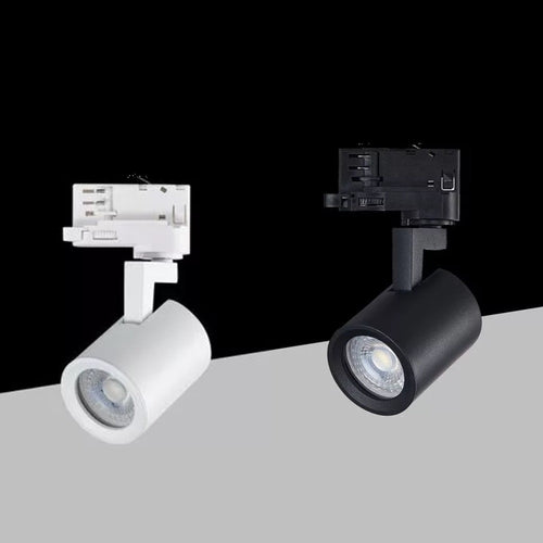 Faretto Lampada Portafaretto Per Binario Trifase Direzionabile Attacco Gu10 Ip20 Tr8801