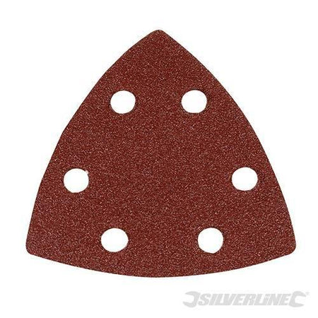 Fogli triangolari con fissaggio strappo 90 mm in ossido di alluminio varie grane prezzo Silverline