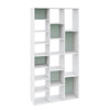 Libreria Arctic struttura in legno MDF rivestito per interno