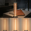 Lampada Da Tavolo Scrivania Led 3w Filamento Flessibile Magnetico Lume Ricaricabile D39