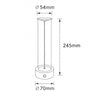 Lampada Da Tavolo Scrivania Led 3w Filamento Flessibile Magnetico Lume Ricaricabile D39