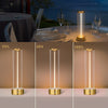 Lampada Da Tavolo Scrivania Led 3w Filamento Flessibile Magnetico Lume Ricaricabile D39