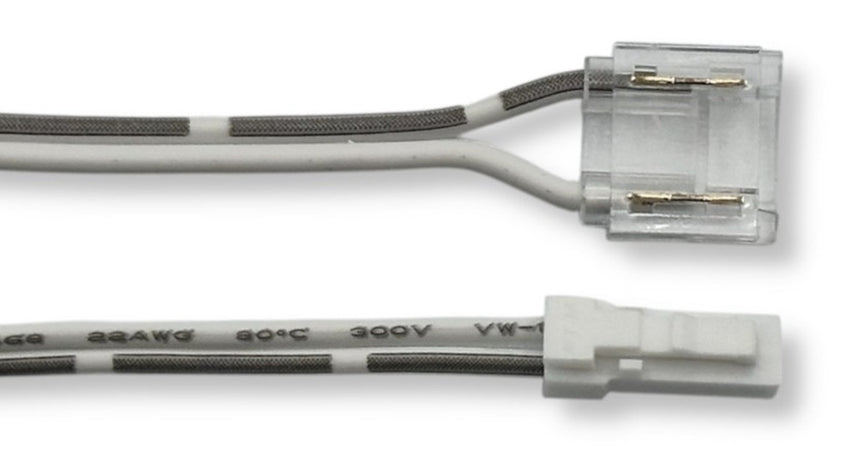 Cavo Di Connessione Tra Alimentatore E Strip Led Monocolore Dc12-24v 8 Mm Ca-st-8mm