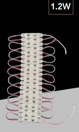 20 Moduli Led Smd 2835 3 Led 1,2w Striscia Illuminazione Insegne Vari Toni Luce Abt-2835