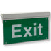 Lampada Led D'emergenza Anti Blackout Segnale Uscita Scritta Exit Ip23 Luce 6500k Lt-45338