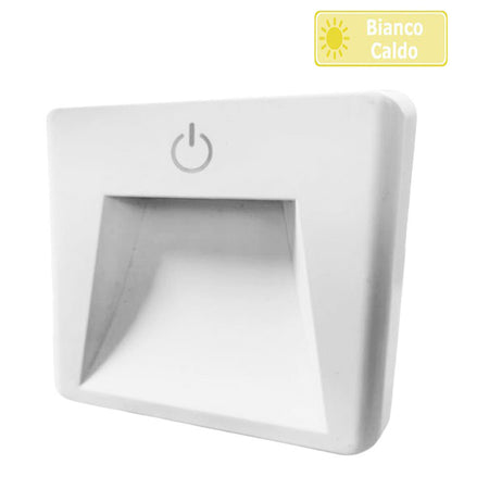 Luce Notturna A Led 0.5w Con Accensione Touch Lampada Con Spina Punto Luce Xgcmd-004
