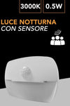 Luce Notturna A Led 0.5w Con Sensore Di Movimento Luce Calda Fredda Naturale Xggyd-005