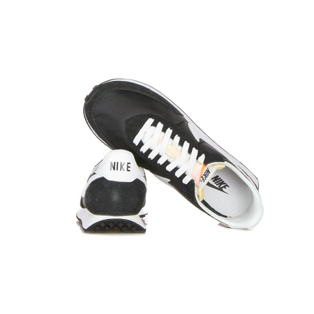 Nike Scarpa Bassa Uomo Waffle Trainer 2 Black/white/sail/total Orange da uomo