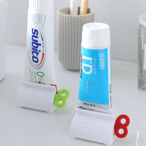 3pz Spremi Tubetto Dentifricio Manuale Dispenser Rotolamento Dentifricio Maionese Ketchup