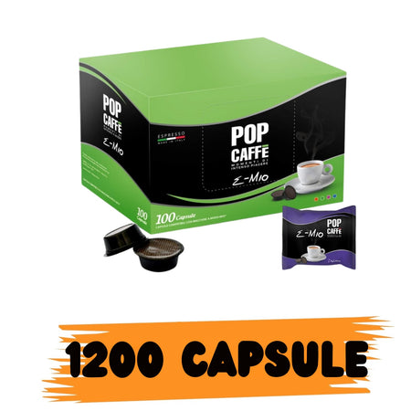 Pop Caffè E-mio Deciso Box Capsule Comp. A Modo Mio 100 capsule