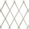 Traliccio Estensibile In Legno Naturale Chiaro Piante Rampicanti Giardino 180x90cm 222733