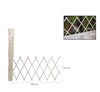 Traliccio Estensibile In Legno Naturale Chiaro Piante Rampicanti Giardino 200x100cm 222734