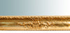 Biscottini Specchiera da parete verticale/orizzontale in legno finitura foglia oro anticato L91xPR5xH111 cm Made in Italy