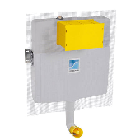 Schwab UP 199 cassetta da incasso per wc con scarico a pavimento installazione in pareti di muratura