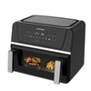 Friggitrice Ad Aria Scomparto Doppio O Singolo 10lt 1700w Display Led Funzione Sync Finish
