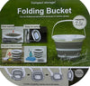 Secchio Quadrato Pieghevole Da 7,5 Lt Con Maniglie Multifunzionale Portatile Salvaspazio
