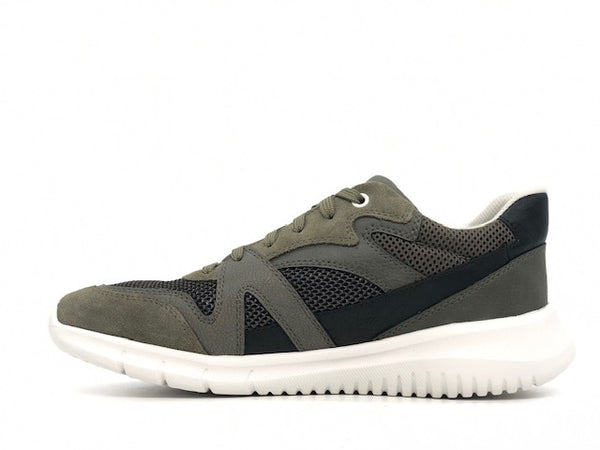 GEOX Sneakers uomo U MONREALE B olive