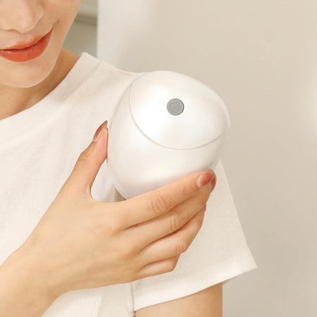 Massaggiatore Elettrico Con 4 Testine Massaggianti Girevoli Modalità Regolabili Portatile