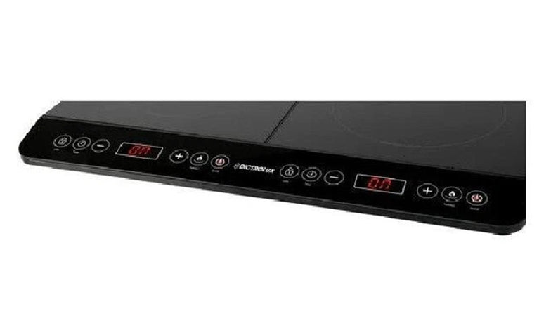 Doppia Piastra Piano Cottura Ad Induzione Fornello Elettrico 3500w Cucina Nero Moderno