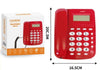 Telefono Fisso Con Display Lcd Id Chiamante Tasti Grandi Design Ergonomico Tx-39108
