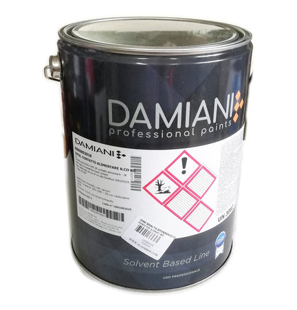 Damiani smalto epossidico bianco bicomponente certificato per contatto con alimenti