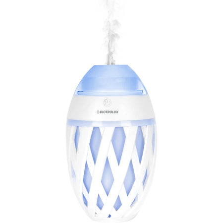 Diffusore Di Essenze Profumate A Ultrasuoni 7 Luci Led Usb ø11cm H18cm Per Cromoterapia