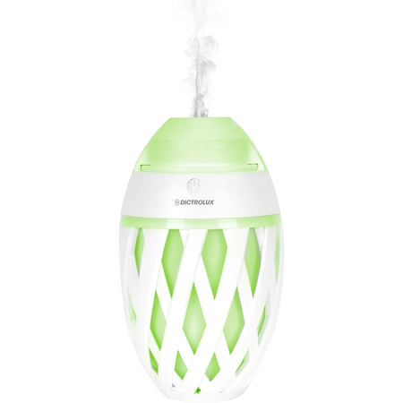 Diffusore Di Essenze Profumate A Ultrasuoni 7 Luci Led Usb ø11cm H18cm Per Cromoterapia