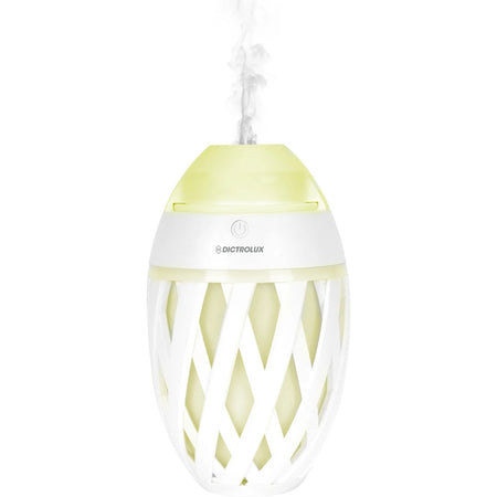 Diffusore Di Essenze Profumate A Ultrasuoni 7 Luci Led Usb ø11cm H18cm Per Cromoterapia