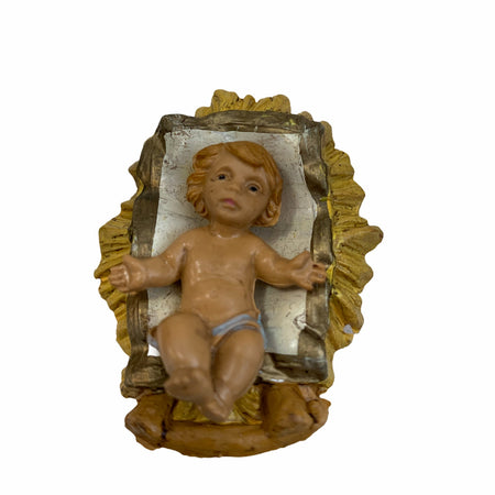 Natività completa per presepe natalizio con re magi, 8 pezzi h 10 cm