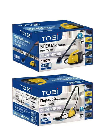 Pulitore A Vapore Multifunzione 16 In 1 1800w Dispositivo Pulizia Casa Con 16 Accessori