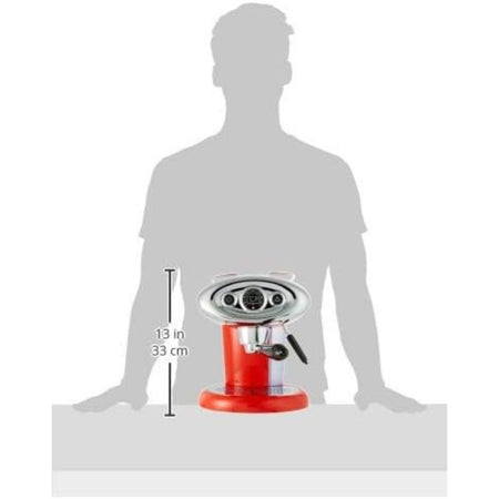 Illy x7.1 - m.d.c. iperespresso rossa con lancia a vapore