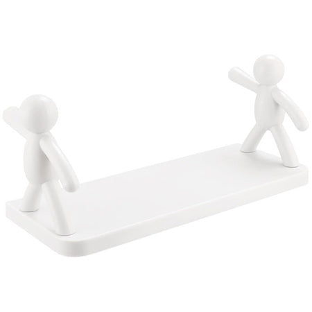 Mensola Da Parete Decorativo Scaffale Sospeso Con Adesivo Organizer Cucina Bagno Soggiorno