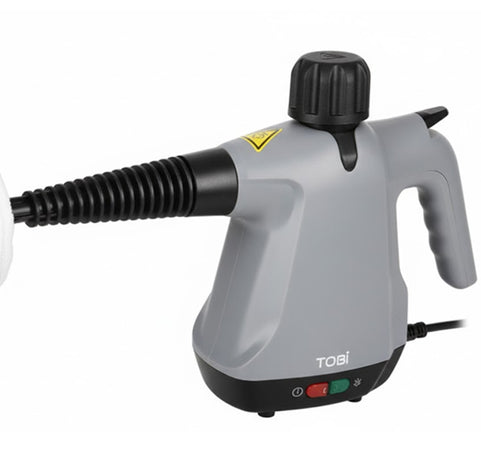 Pulitore A Vapore Portatile 1500w Con 15 Accessori Per Pulizia Profonda Cucina Bagno Auto