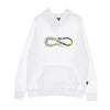PROPAGANDA Felpa Cappuccio Uomo Scarful Hoodie White da uomo