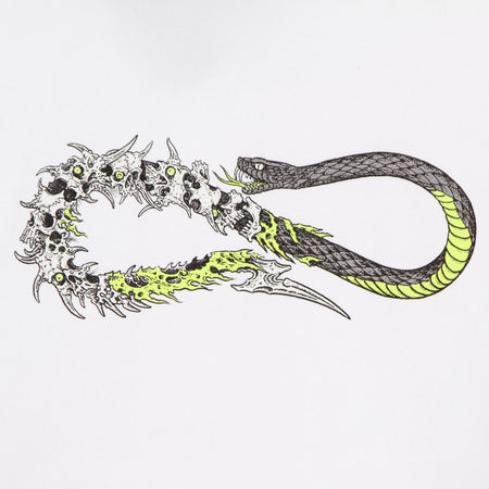 PROPAGANDA Felpa Cappuccio Uomo Scarful Hoodie White da uomo